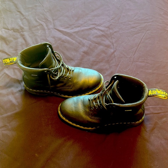 Dr. Martens 1460WP Black Lace Up Boot - Picture 4 of 6
